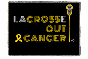 Lacrosse Out Cancer Blanket