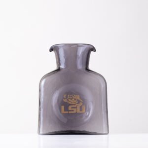 Collegiate 384 Water Bottle: Louisiana State University, Tiger Eye word Mark - Heliotrope