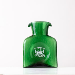 Collegiate 384 Water Bottle: Ohio University, Attack Cat - Clover