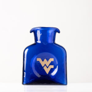 Collegiate 384 Water Bottle: West Virginia University, Flying WV - Cobalt